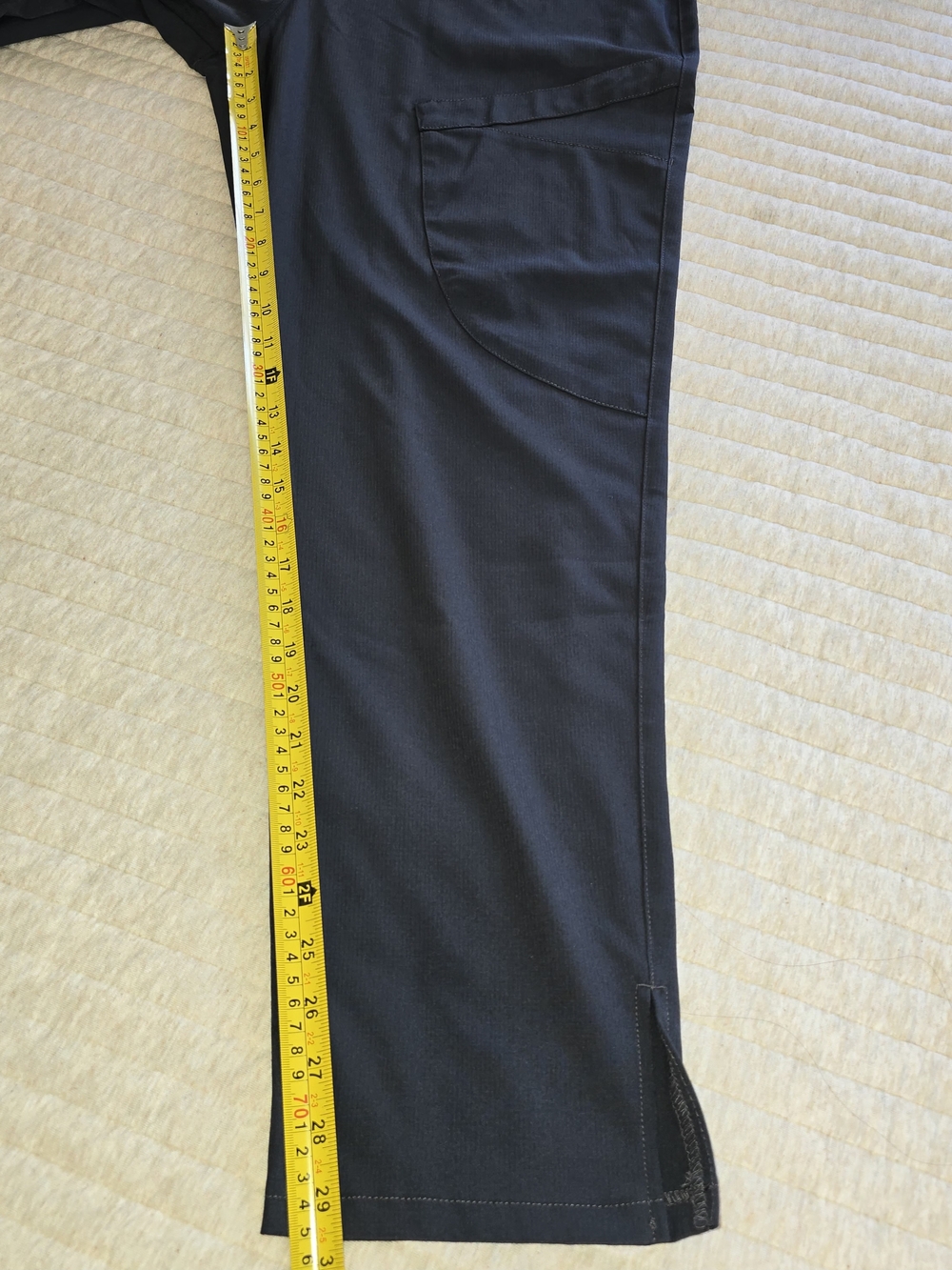 NWT Med Couture Amp mid-rise scrub pants tapered leg Pewter Large Womens - Picture 10 of 13